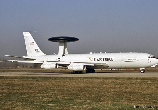 USAF United States Air Force Boeing E-3A Sentry