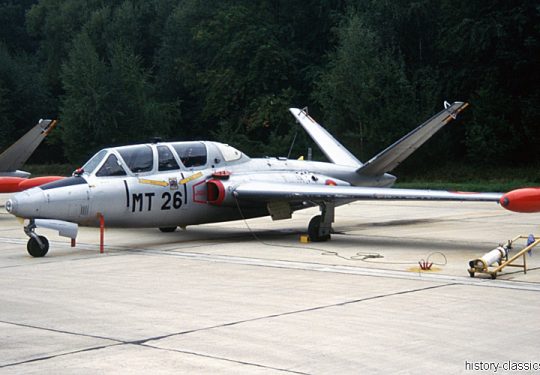 Belgische Luftwaffe / Belgian Air Force Fouga CM.170 Magister