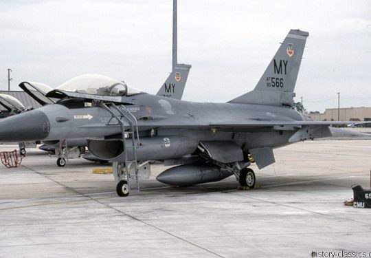 USAF United States Air Force General Dynamics F-16A Fighting Falcon