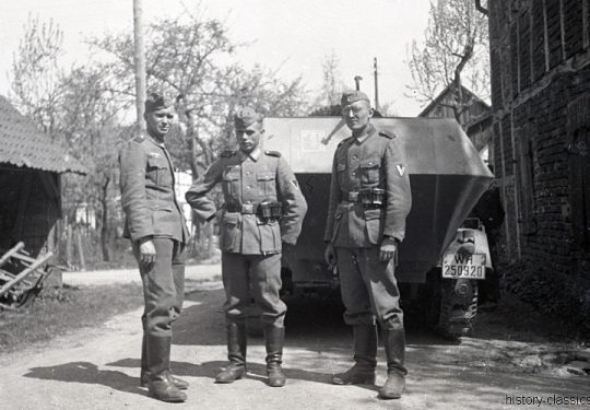 Wehrmacht Heer Halbkettenfahrzeug Schützenpanzerwagen Sd.Kfz. 251/1