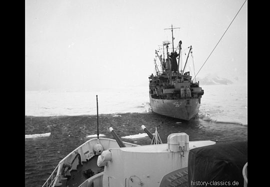 Operation Deep Freeze I – 1955 / 1956 – USA Task Force 43 – USS Arneb AKA-56 und USS Glacier AGB-4