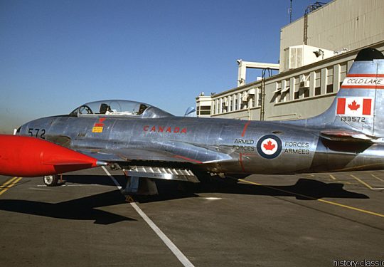 RCAF Royal Canadian Air Force Canadair CT-133 Silver Star