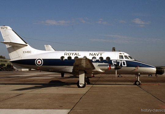 ROYAL NAVY Handley Page Jetstream T.2