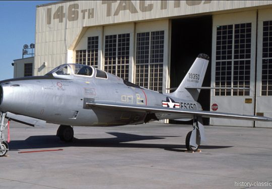 USAF United States Air Force Republic F-84F Thunderstreak