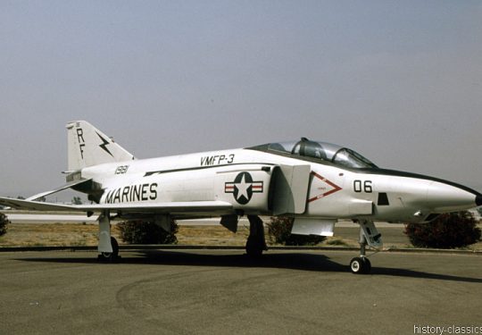 USMC United States Marine Corps McDonnell Douglas RF-4B Phantom II