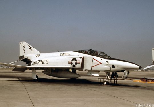 USMC United States Marine Corps McDonnell Douglas RF-4B Phantom II