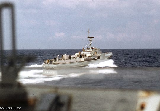 Bundesmarine Schnellboot Typ 149 Silbermöwe-Klasse / Federal German Navy Fast Attack Craft - P6052 Silbermöwe