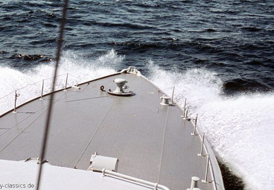 Bundesmarine Schnellboot Typ 149 Silbermöwe-Klasse / Federal German Navy Fast Attack Craft - P6054 Wildschwan