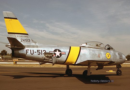 USAF United States Air Force North American F-86F Sabre