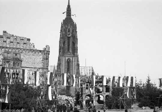 Ruinen und Wiederaufbau Frankfurt am Main 1945 bis 1949 - Frankfurter Dom