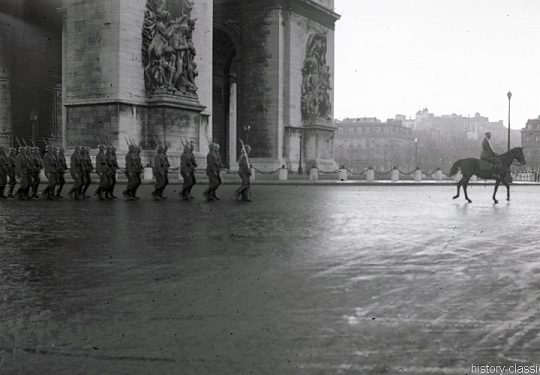 2. Weltkrieg Wehrmacht Europa – Einmarsch und Besetzung Frankreich - Paris Triumphbogen