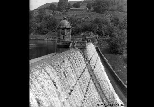 Staudamm Pen y Garreg Wales / Pen y Garreg Dam Elan Valley