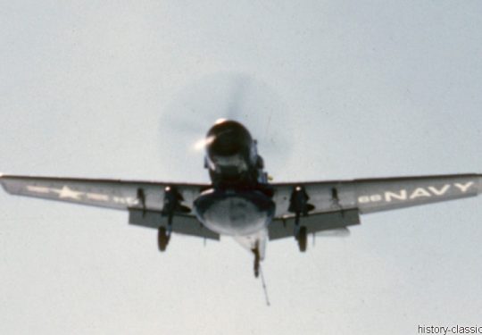 USAF United States Air Force Douglas  AD-W3 Skyraider