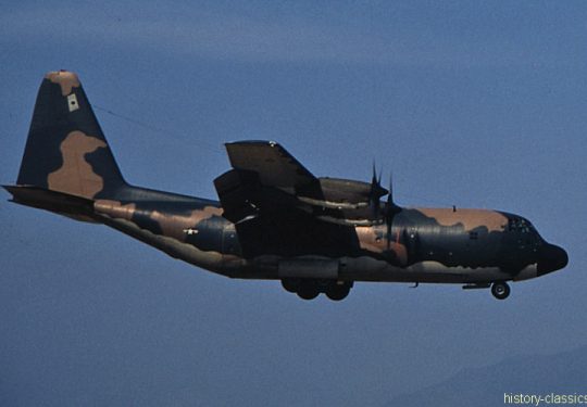 USAF United States Air Force Lockheed C-130A Hercules - Vietnam-Krieg / Vietnam War Da Nang