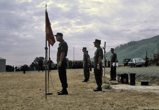 USA Vietnam-Krieg / Vietnam War  - USMC United States Marine Corps 3rd Marine Division / 12th Marine Regiment - The Camp Da Nang