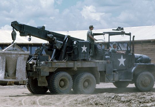 US ARMY / United States Army Kran / Medium Wrecker Truck M816