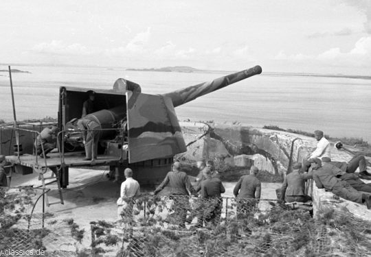 2. Weltkrieg Europa Norwegen – Bunker und Küstenartillerie