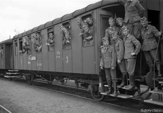 Deutsche Reichsbahn / Wehrmacht - Truppentransport