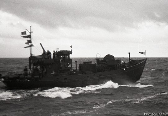 Wehrmacht Kriegsmarine Kriegsfischkutter KFK 43