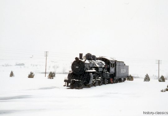 AT&SF Atchison, Topeka and Santa Fe Railway 1050 Class Prairie Type 2-6-2 - 1129
