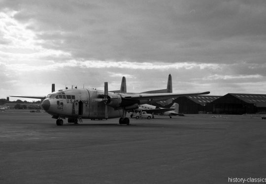 USAF United States Air Force Fairchild C-119C Flying Boxcar