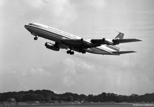 American Trans Air ATA Boeing 707-323C