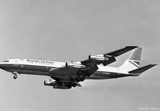 British Airways BA Boeing 707-336C