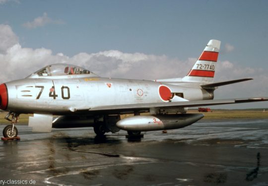 Japanische Luftwaffe JASDF North American F-86F Sabre