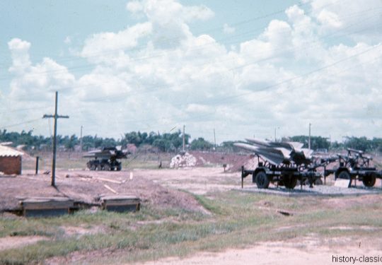 USA Vietnam-Krieg / Vietnam War - 6th Battalion 56th Air Defense Artillery Regiment - Surface to Air Missile (SAM) Raytheon MIM-23 Hawk
