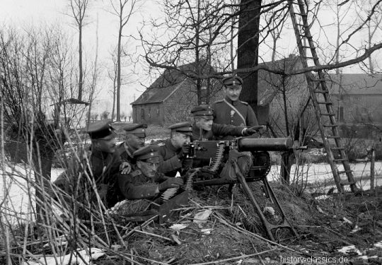 Deutsches Heer Ausbildung Maschinengewehr MG 08