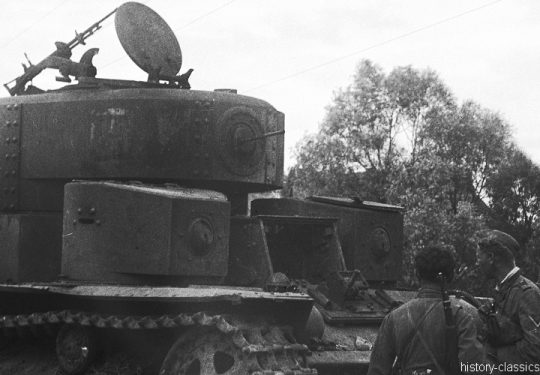 2. Weltkrieg Sowjetarmee / Rote Armee – Ostfront - Mittlerer Panzer T-28