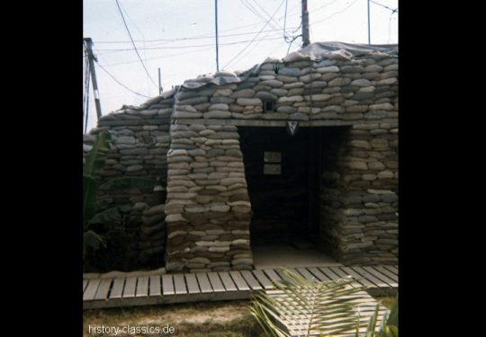 USA Vietnam-Krieg / Vietnam War - 25th Medical Battalion Cu Chi - Bunker