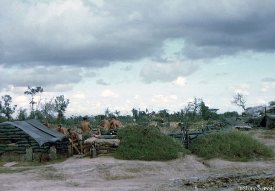 US ARMY / United States Army Mörser / Mortar M29 3.2 inch 81 mm - Vietnam-Krieg / Vietnam War
