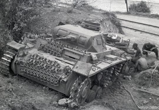 Wehrmacht Heer Panzerkampfwagen III PzKpfw III Panzer III Ausf. F