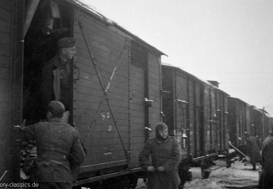 Deutsche Reichsbahn / Wehrmacht – Truppentransport - Ostfront