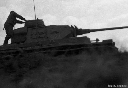 Wehrmacht Heer Panzerkampfwagen III PzKpfw III Panzer III Ausf. H