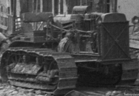 2. Weltkrieg Sowjetarmee / Rote Armee – Ostfront - Schwerer Kettentraktor Stalinez S-60