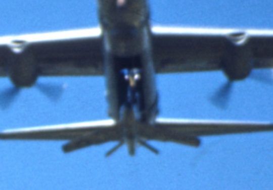 USAF United States Air Force Convair GRB-36F (Peacemaker) mit Republic GRF-84K Thunderflash