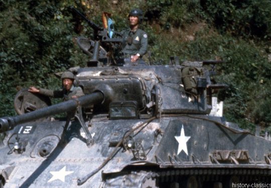 US ARMY / United States Army Kampfpanzer M4A3 Sherman - Süd Korea 60er / South Korea 60s