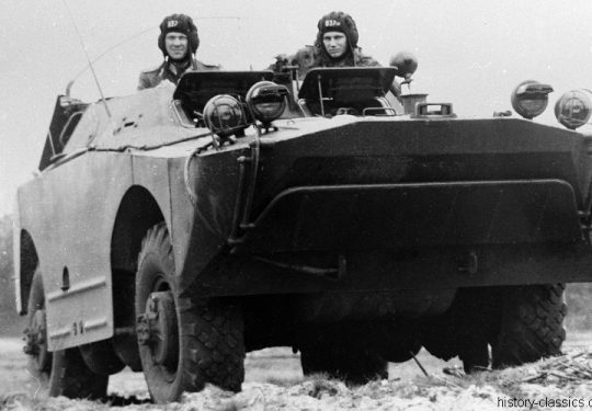Nationale Volksarmee NVA Aufklärungs- und Spähpanzerwagen BRDM-1