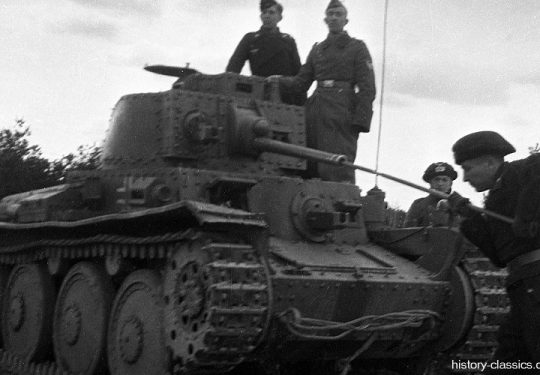 Wehrmacht Heer Panzerkampfwagen Beutefahrzeug (Tschechoslowakei) 38(t) PzKpfw 38 (t)