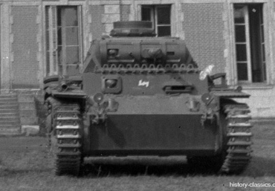 Wehrmacht Heer Panzerkampfwagen III PzKpfw III Panzer III Ausf. E 