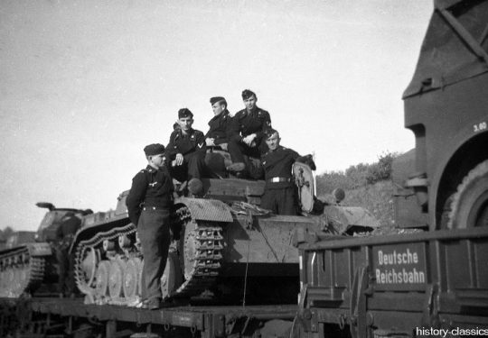 Deutsche Reichsbahn / Wehrmacht – Militärtransporte & Panzerkampfwagen II PzKpfw II Panzer II Ausf. C