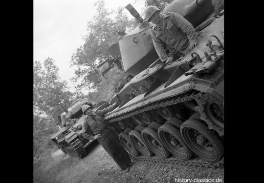 Französisches Heer / French Land Forces (Army) / Armée de terre / Troupes Coloniales / Troupes de Marine Leichter Panzer US M24 Chaffee