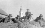 Wehrmacht Heer Ausbildung mit leichten Maschinengewehr MG 34